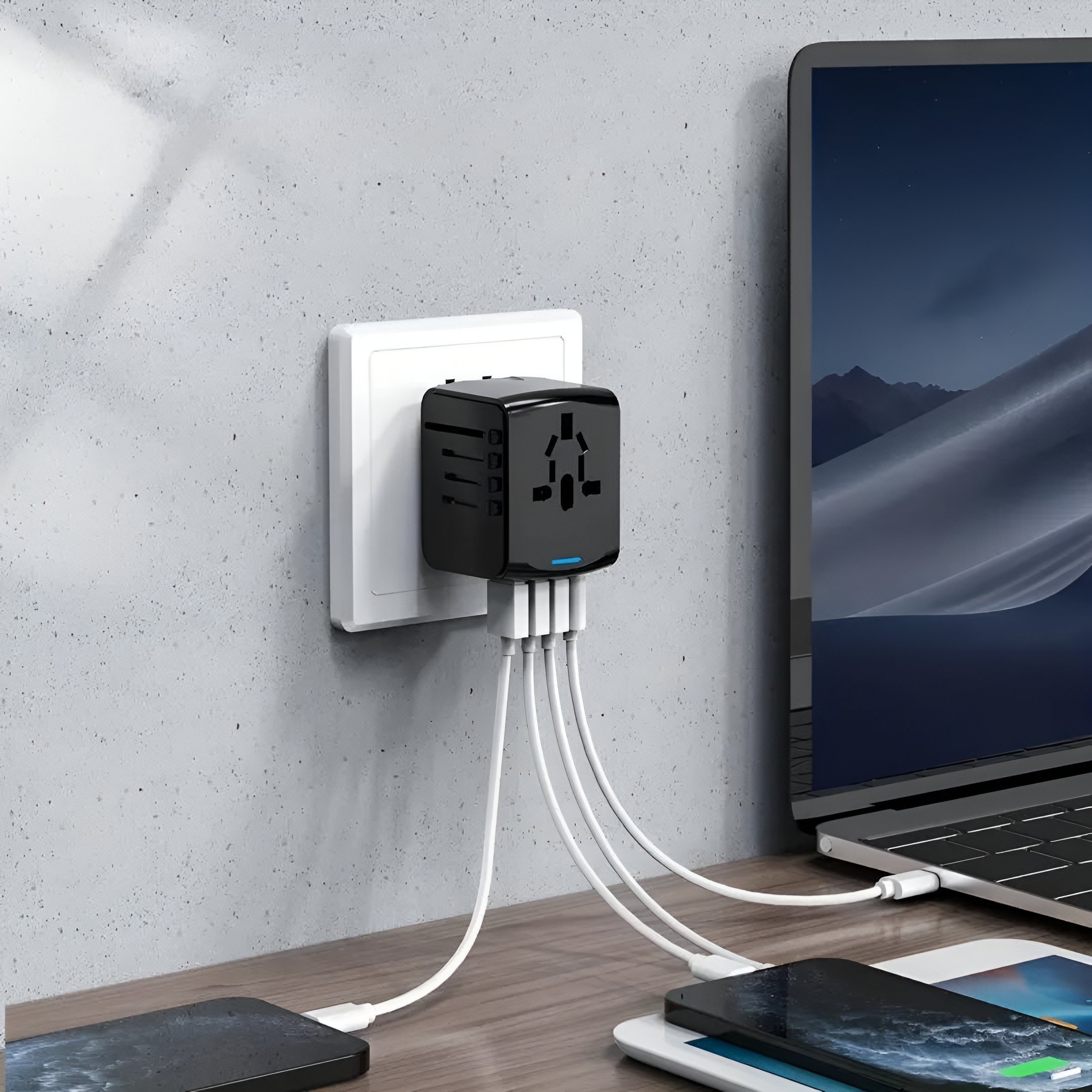 Stay Connected Anywhere with the Universal Travel Adapter