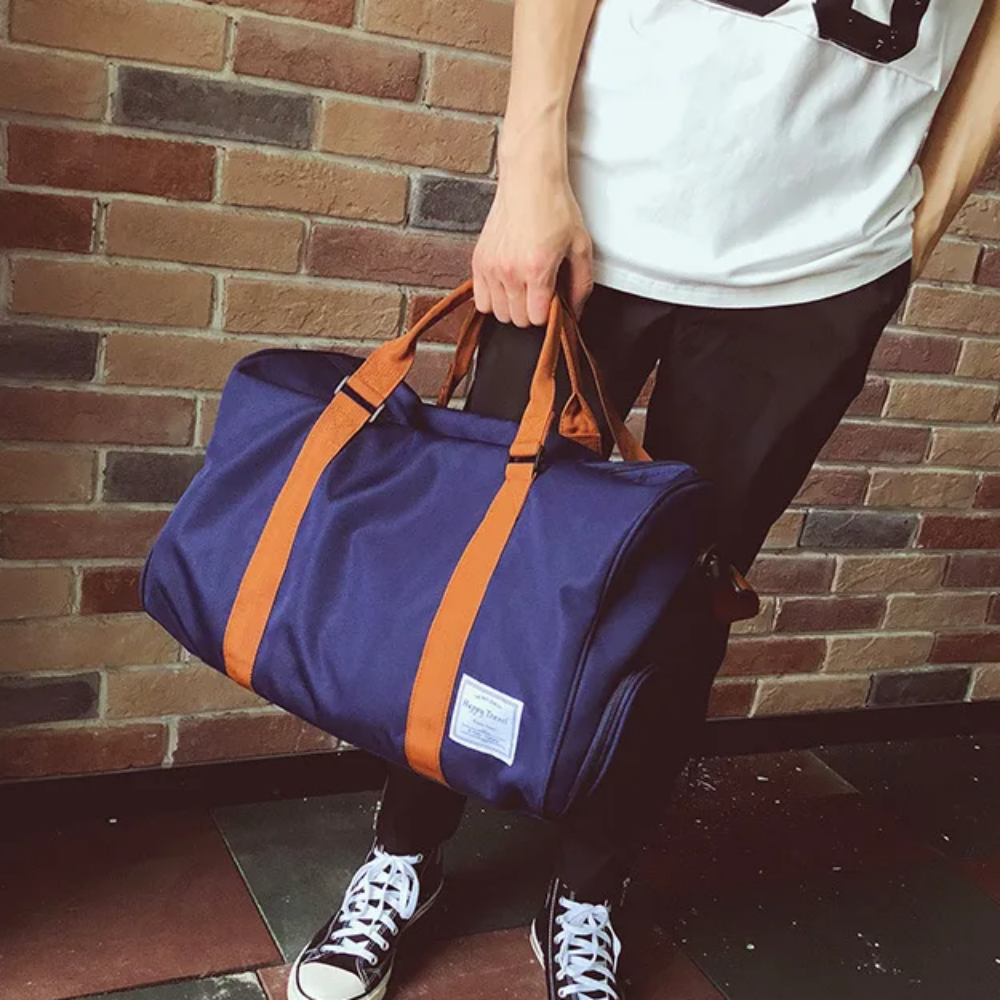 Travel-Ready Canvas Duffle Bag | Large Capacity & Modern Style