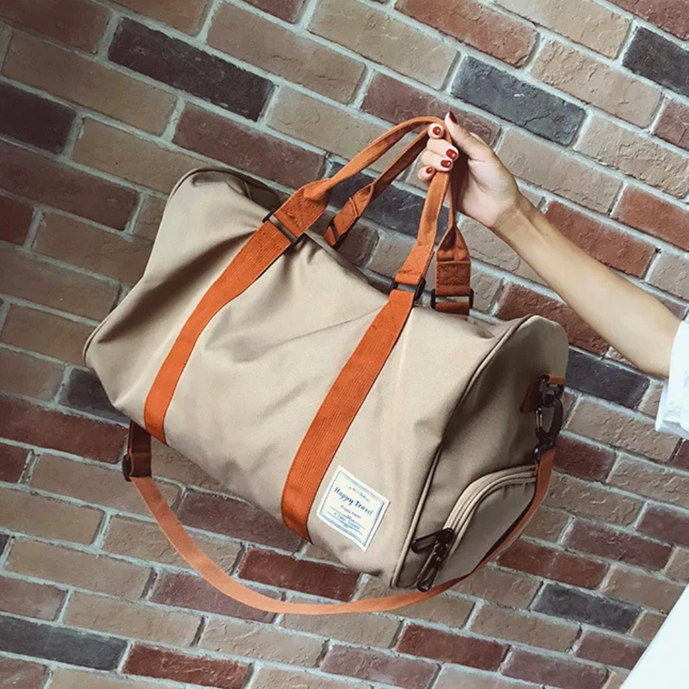 Travel-Ready Canvas Duffle Bag | Large Capacity & Modern Style