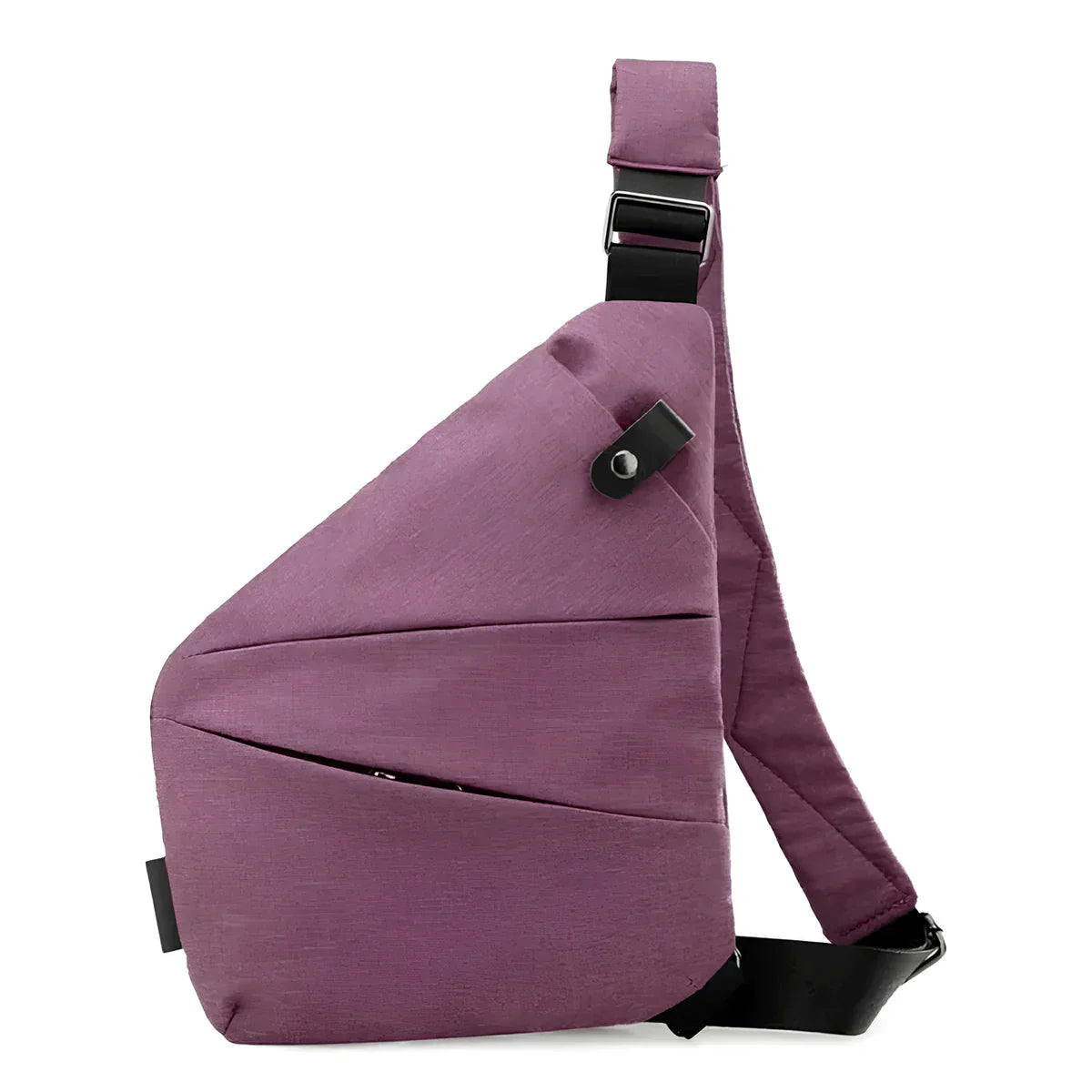 Anti-Theft Crossbody Bag with RFID Protection & Locking Zippers