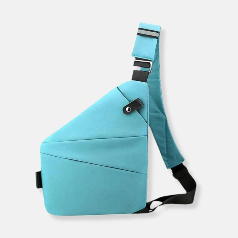 Anti-Theft Crossbody Bag with RFID Protection & Locking Zippers