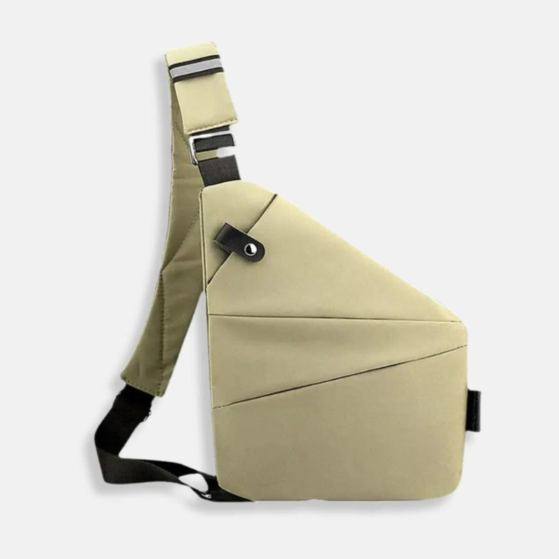 Anti-Theft Crossbody Bag with RFID Protection & Locking Zippers