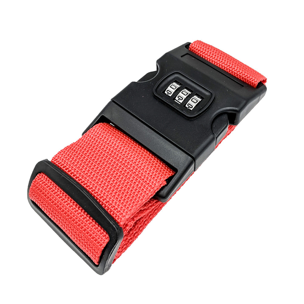 Luggage Straps with Secure Buckle & Adjustable Length