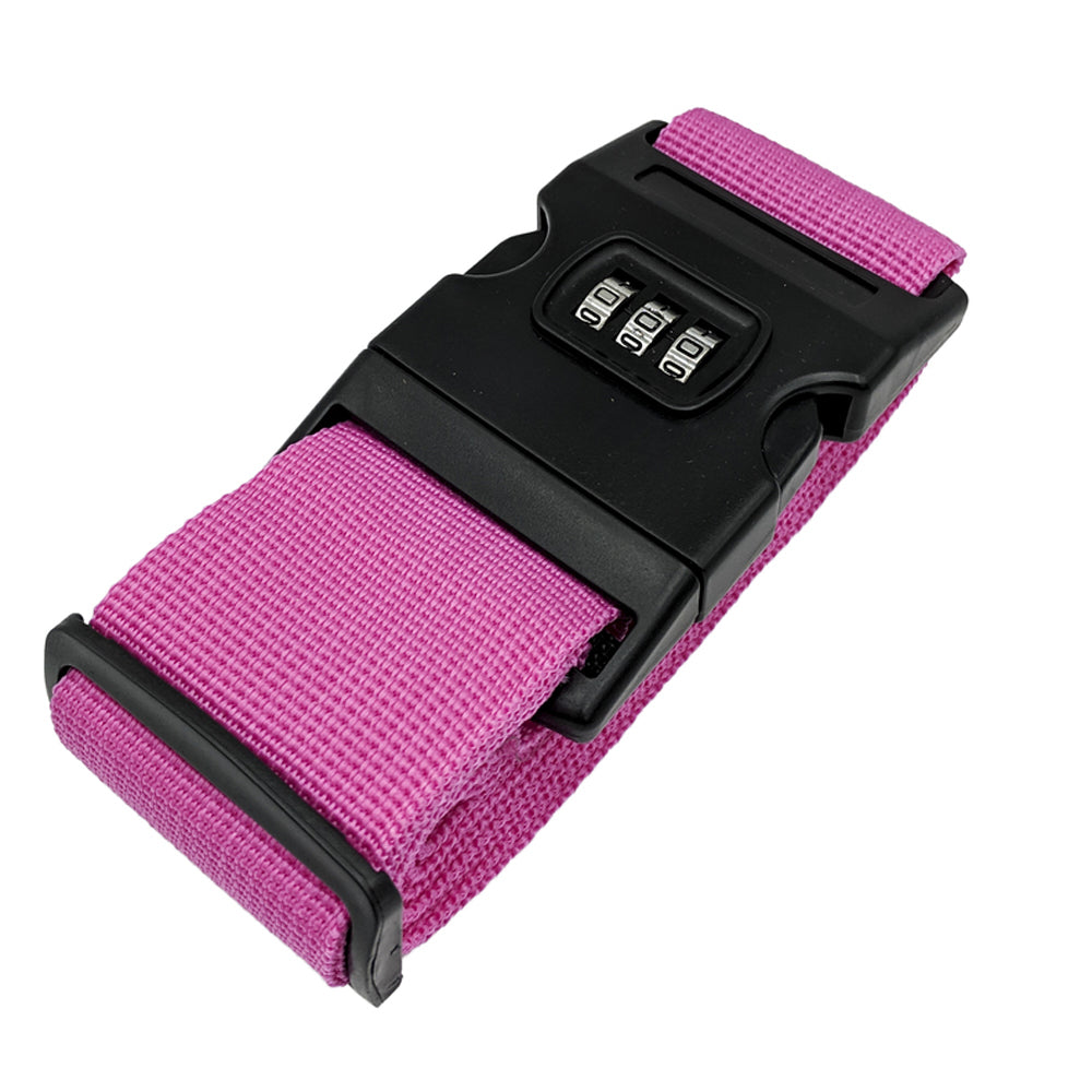 Luggage Straps with Secure Buckle & Adjustable Length