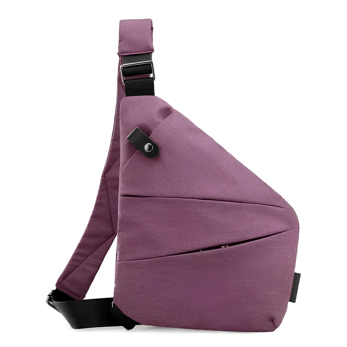 Anti-Theft Crossbody Bag with RFID Protection & Locking Zippers