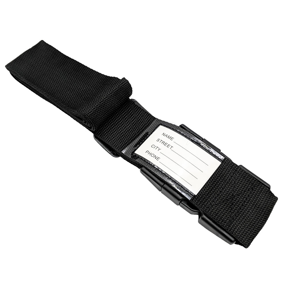 Luggage Straps with Secure Buckle & Adjustable Length